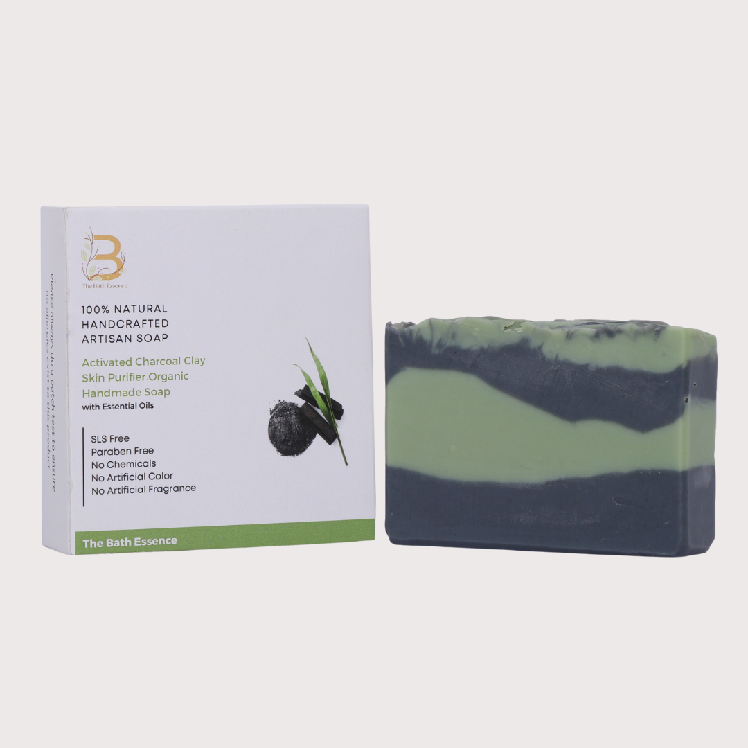 Activated Charcoal Clay Skin Purifier Organic Handmade Soap