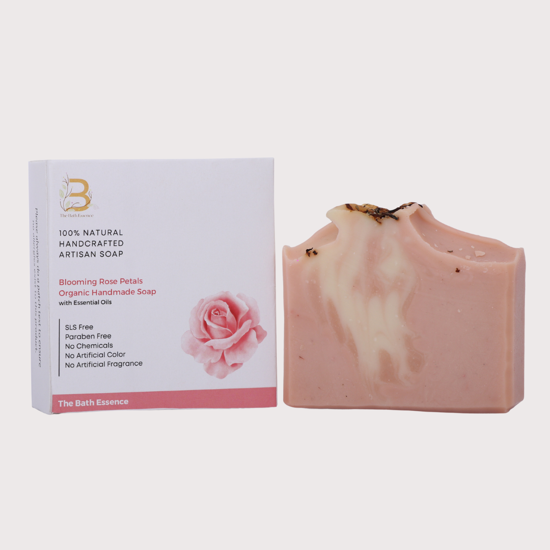 Blooming Rose Petals Organic Handmade Soap