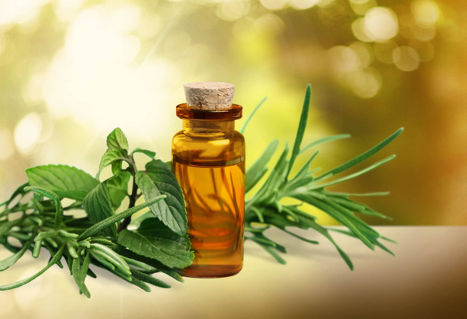 the bath essence - essential oil - tea tree oil