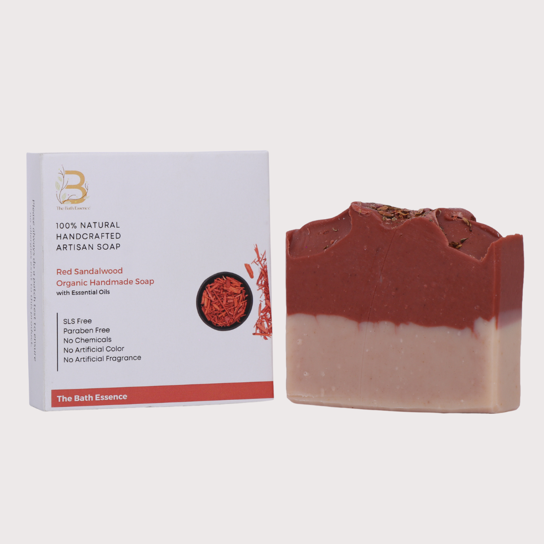 Red Sandalwood Organic Handmade Soap