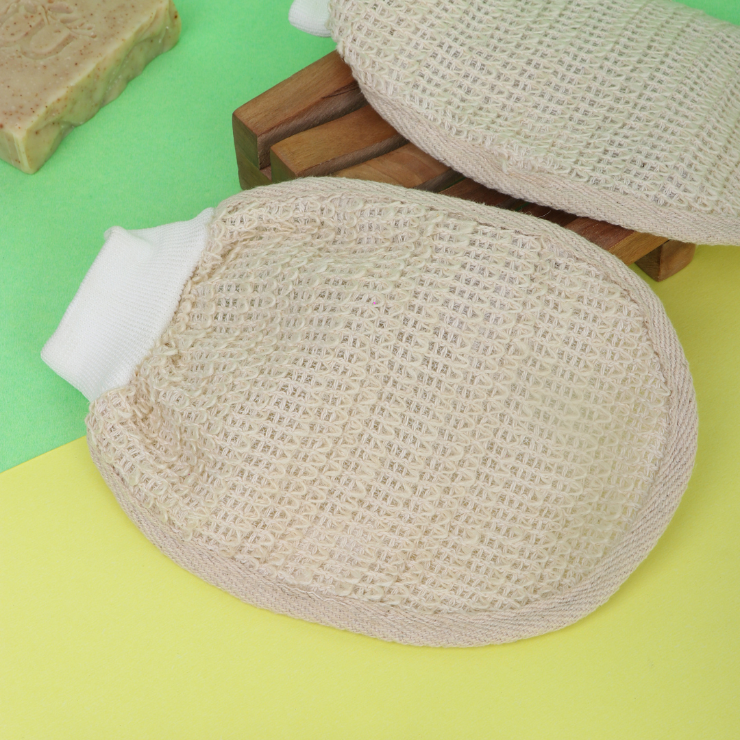 Premium Ramie Exfoliating Gloves for Dead Skin