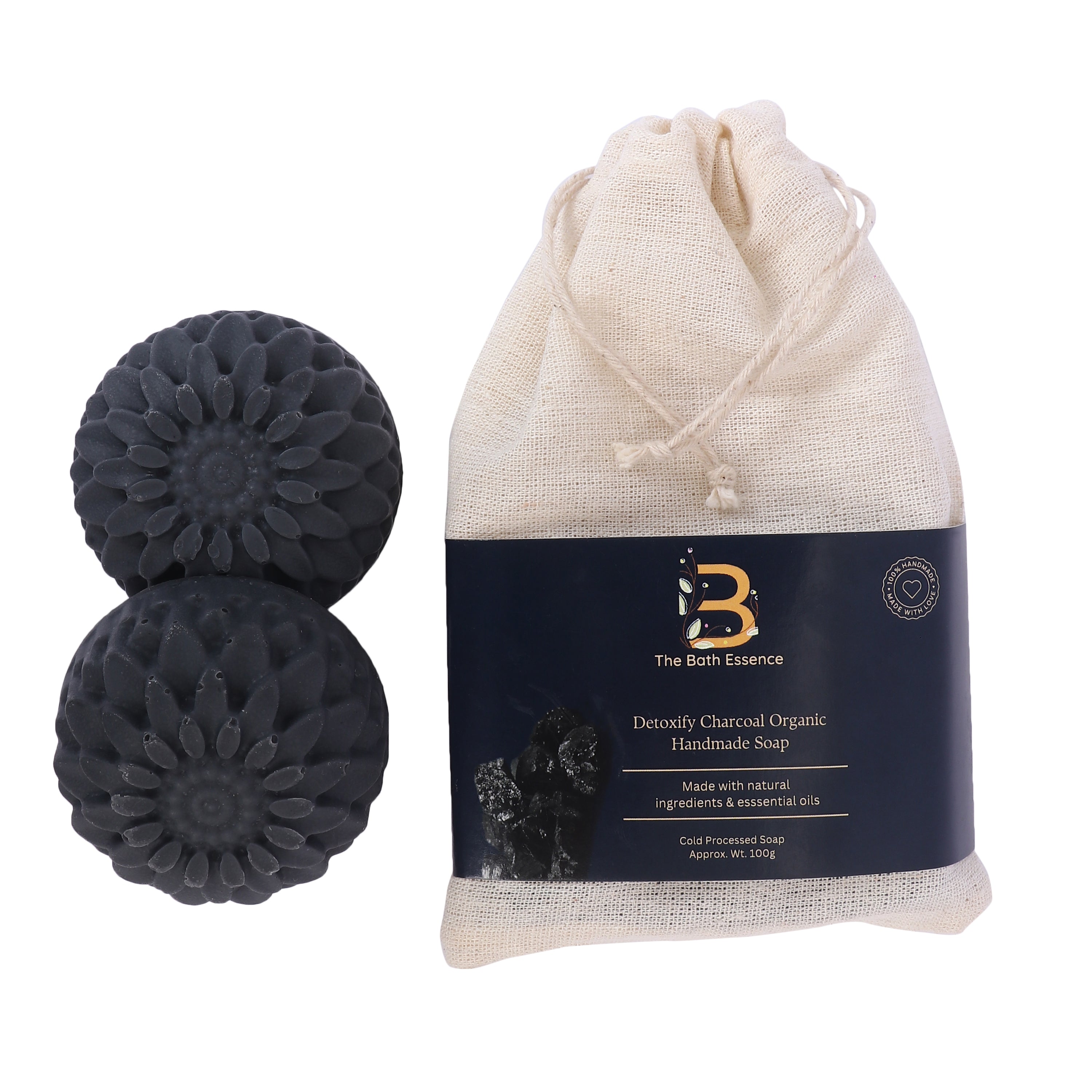 Detoxify Charcoal Organic Handmade Soap