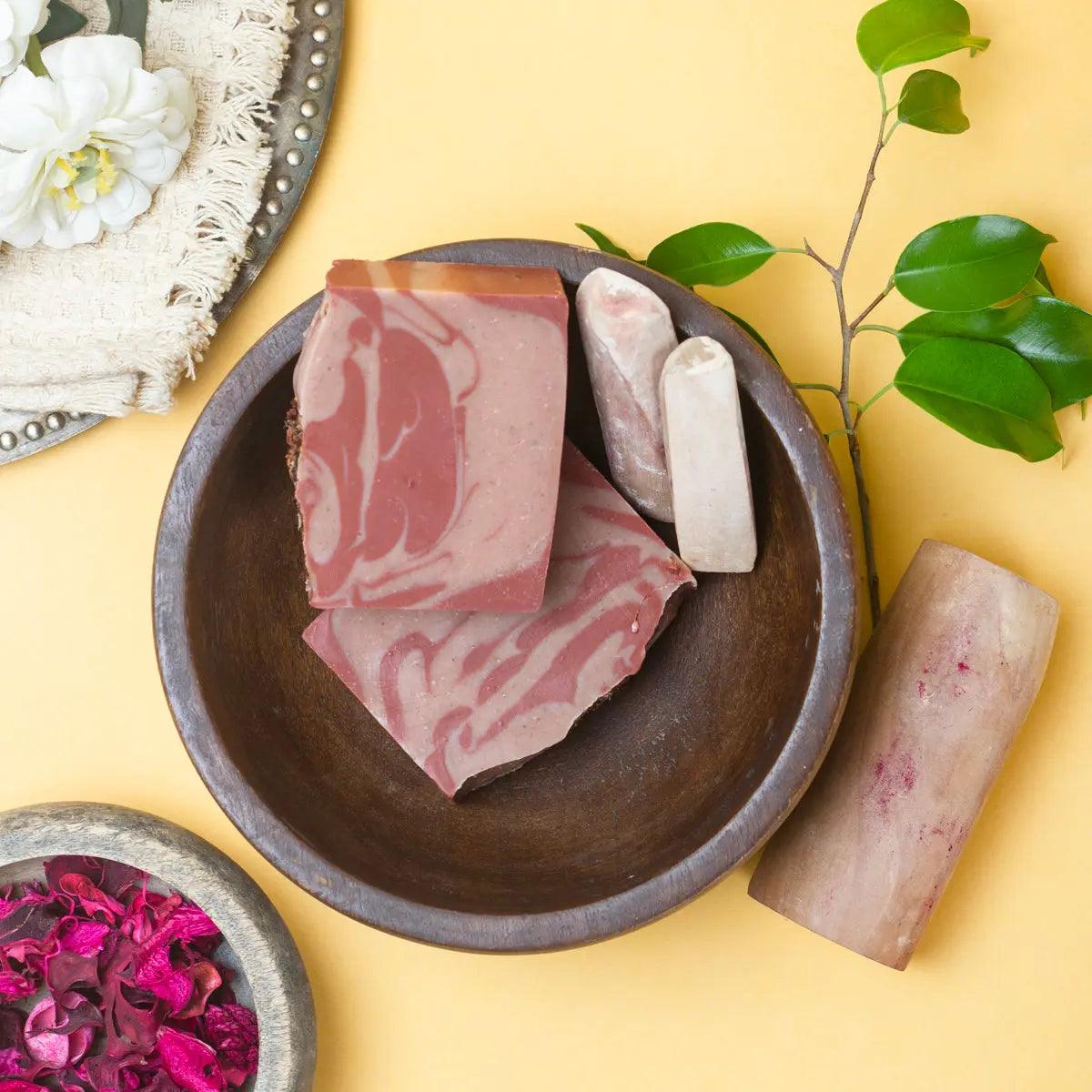 Red Sandalwood Organic Handmade Soap | Natural Soap | Creative Two | The Bath Essence
