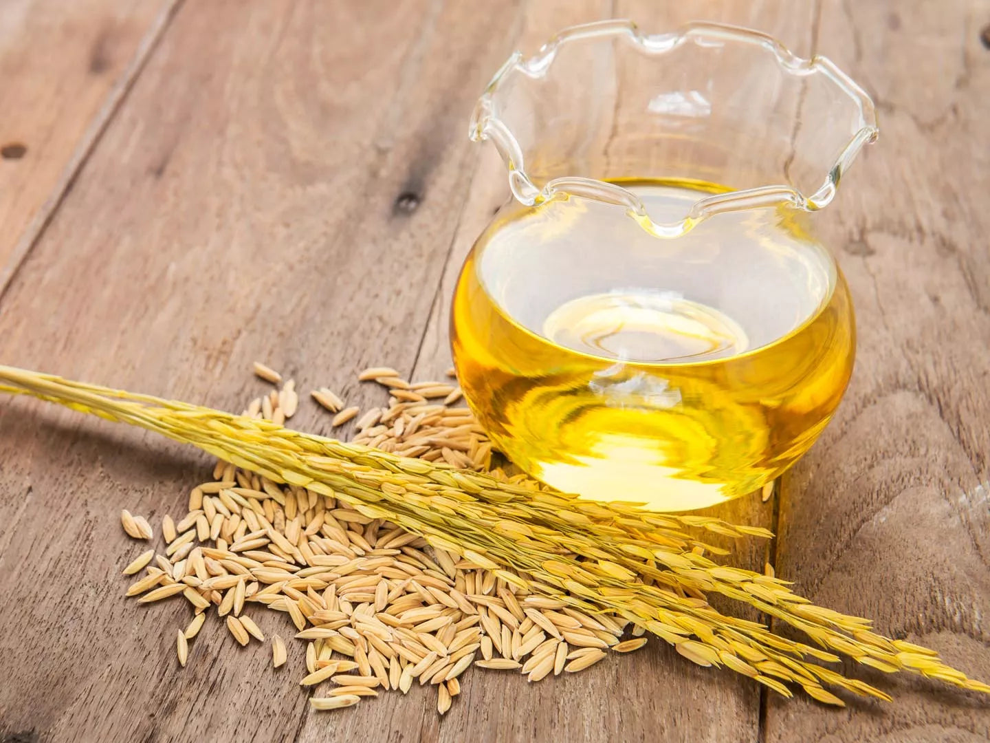 the bath essence - carrier oil - rice bran oil